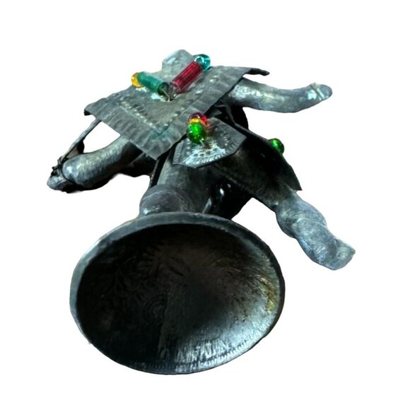 Japanese Warrior Metal Figurine Bead Embellishments Intricate Detailing - Picture 9 of 11